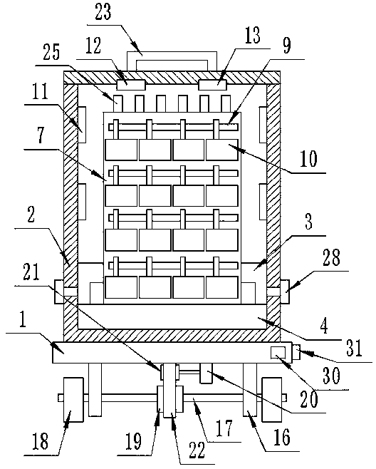 A power switch cabinet device used in an industrial automatic control system