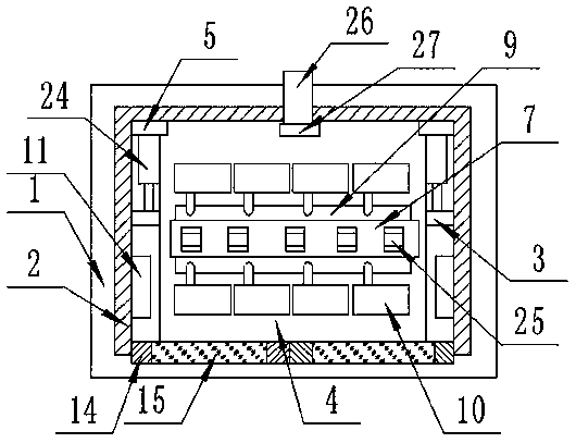 A power switch cabinet device used in an industrial automatic control system