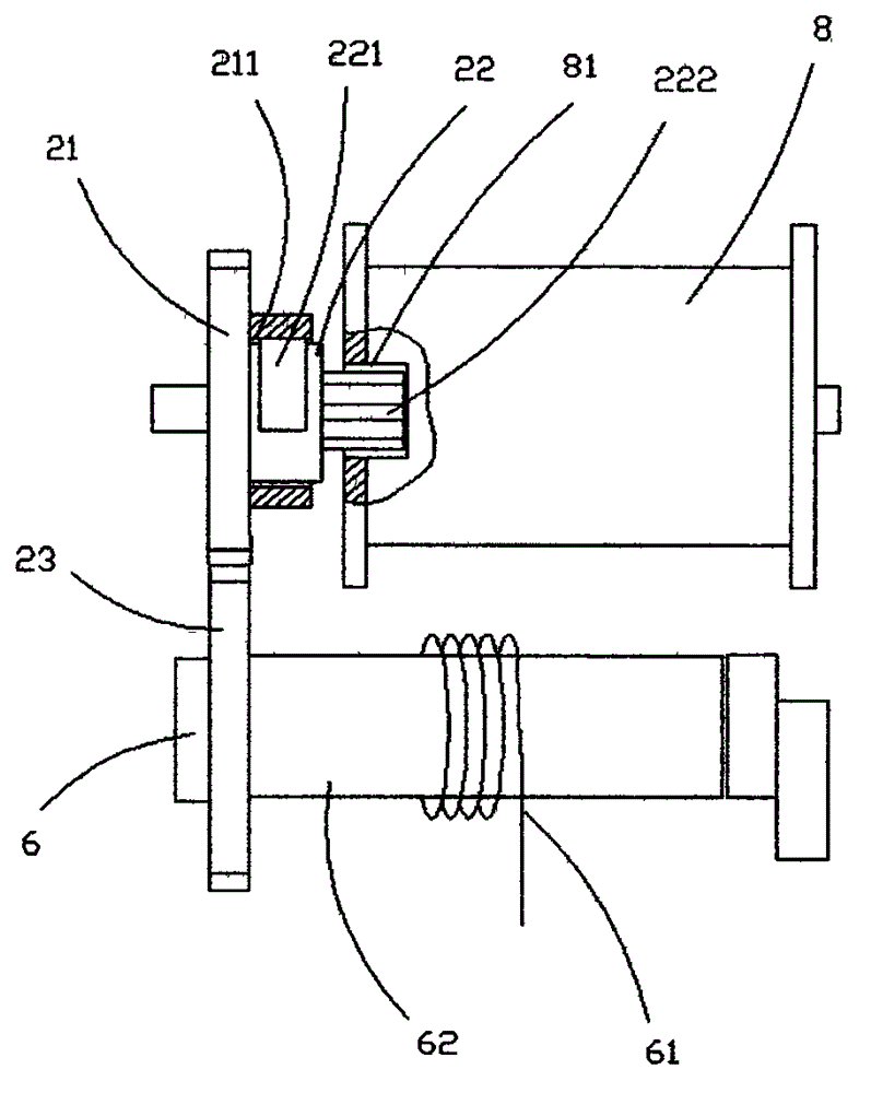 Bus lamination self-cleaning handle