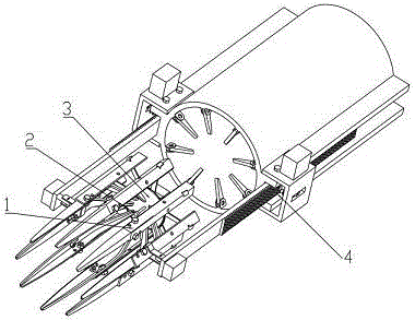 Fruit and vegetable picking grabber