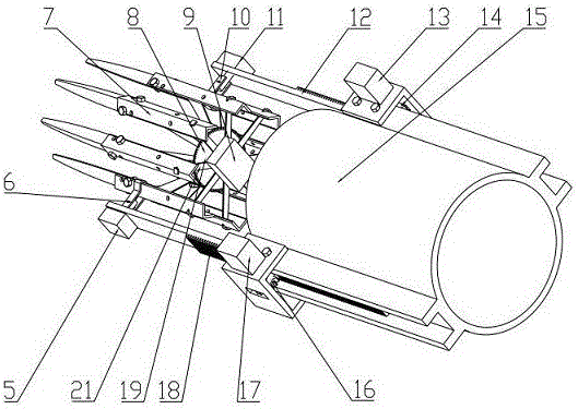 Fruit and vegetable picking grabber