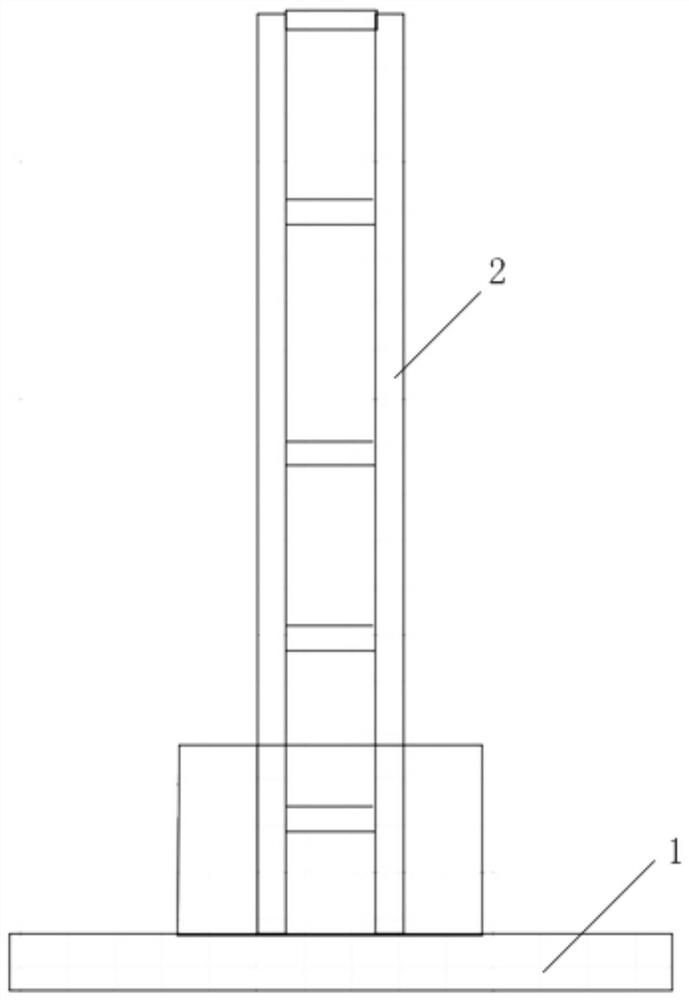 Heavy air pipe elevator