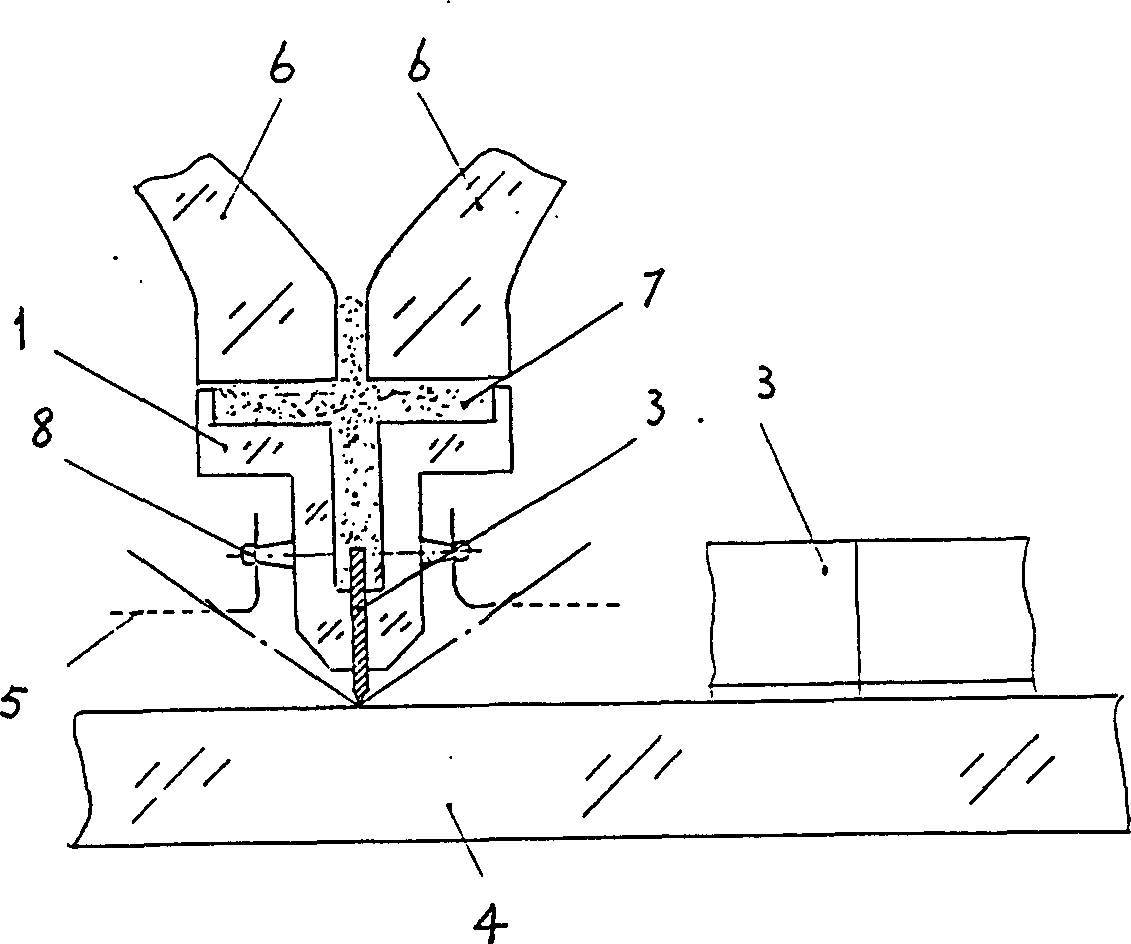 Multiple-gun large-screen flate color CRT