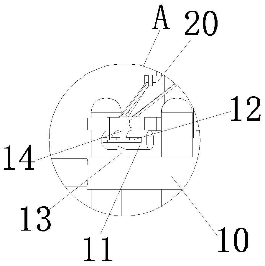 High school bioexperiment test tube cleaning and clamping device