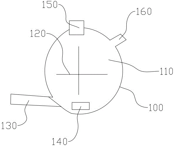 Mixing device used by house building