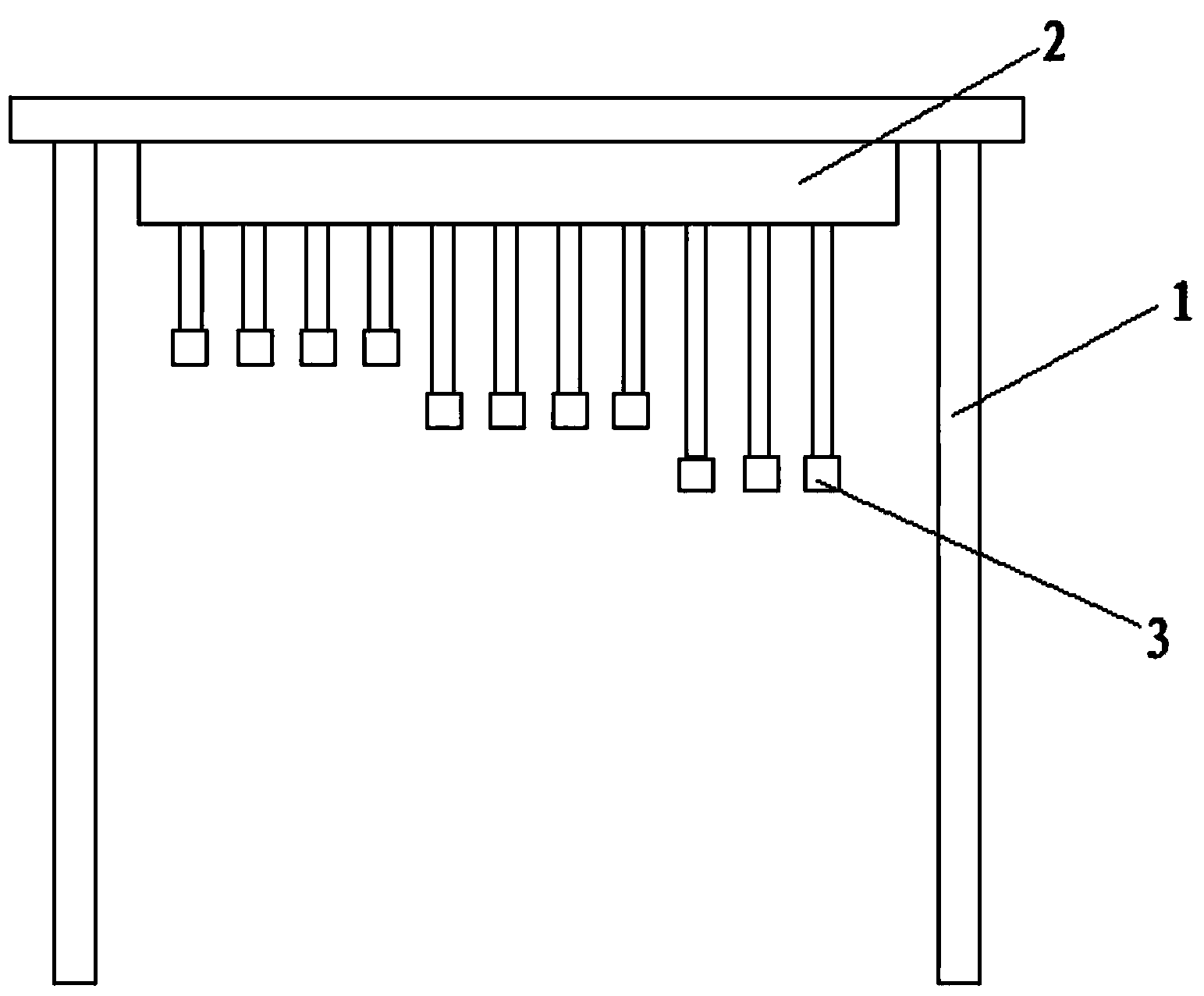 Material conveying device for chip mounter