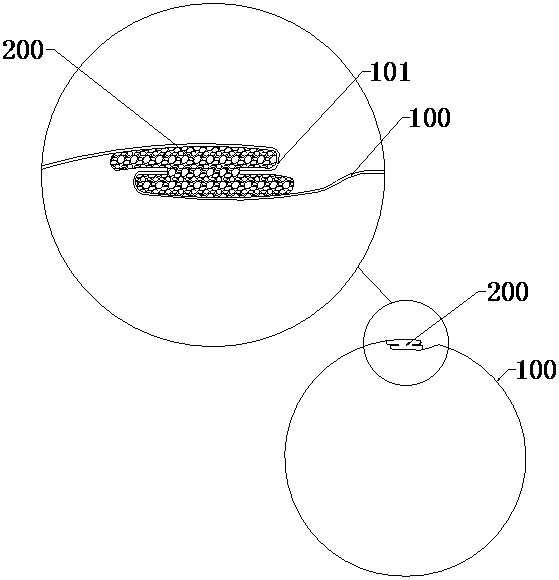 Shielding layer manufactured by copper-clad plate