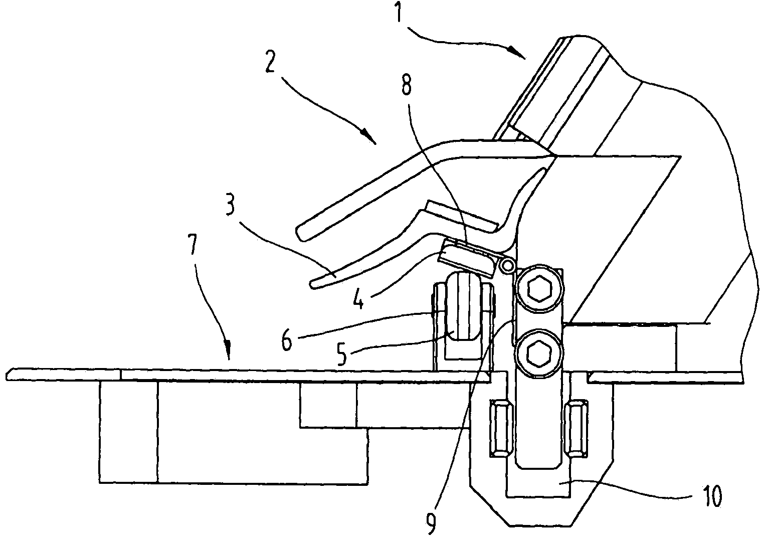 Sliding door for a vehicle