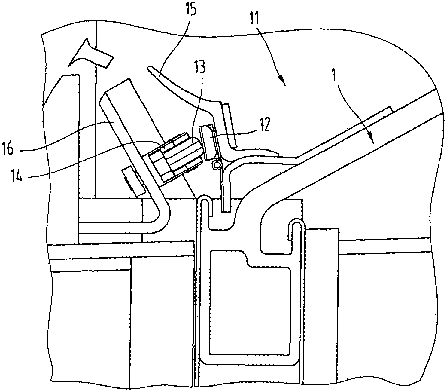 Sliding door for a vehicle