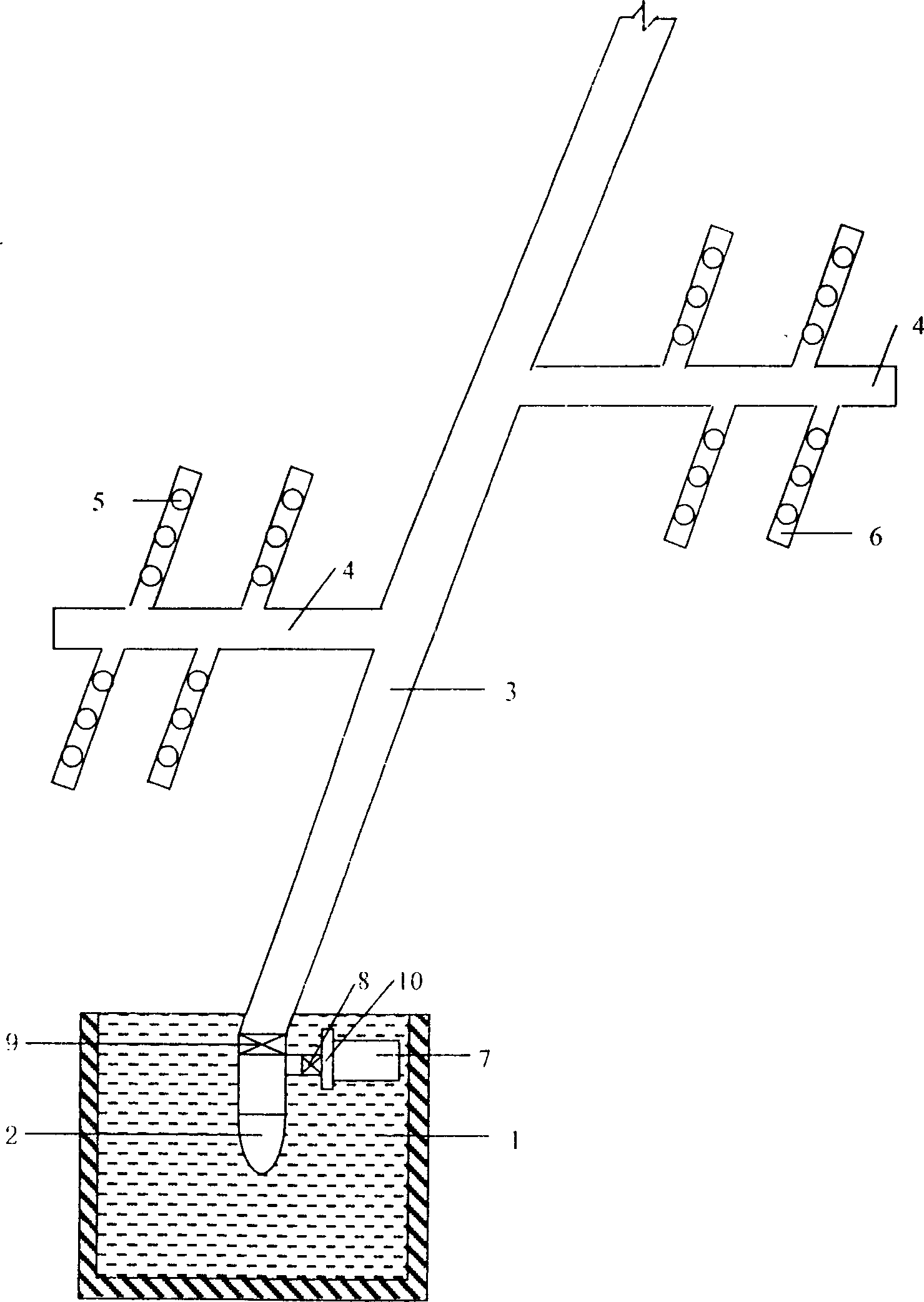 Capillary bundle intelligent water supply system