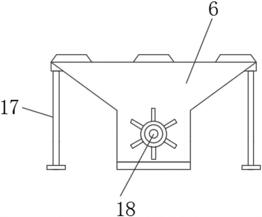 Concrete batching machine for concrete stirring station