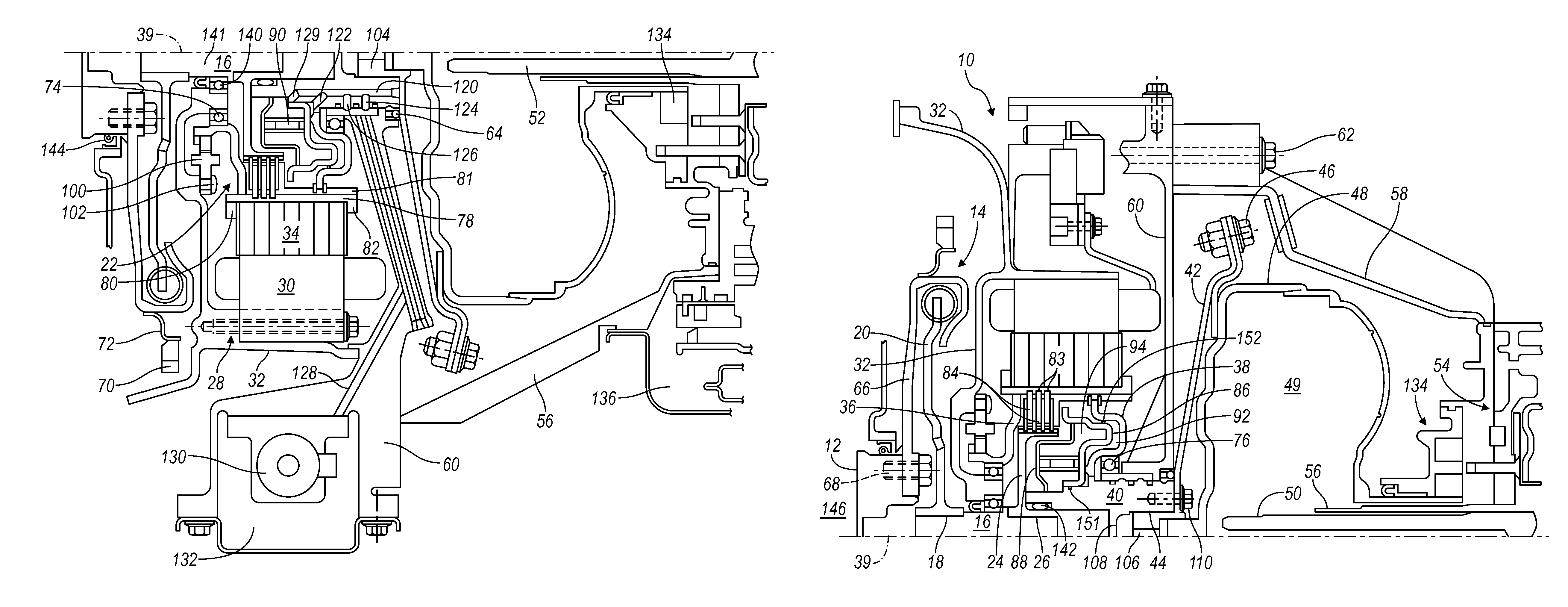 Dual drive plate damper for hybrid electric vehicles