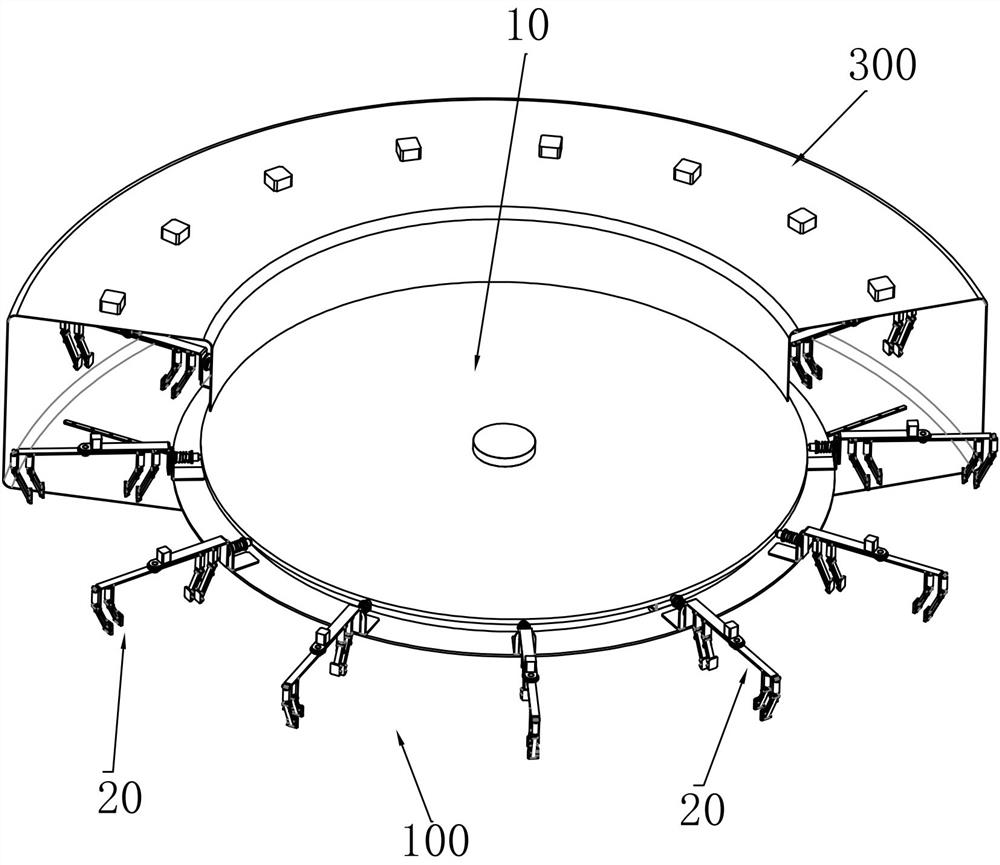 Rotary logistics disinfecting and sorting device for intelligent logistics and using method thereof