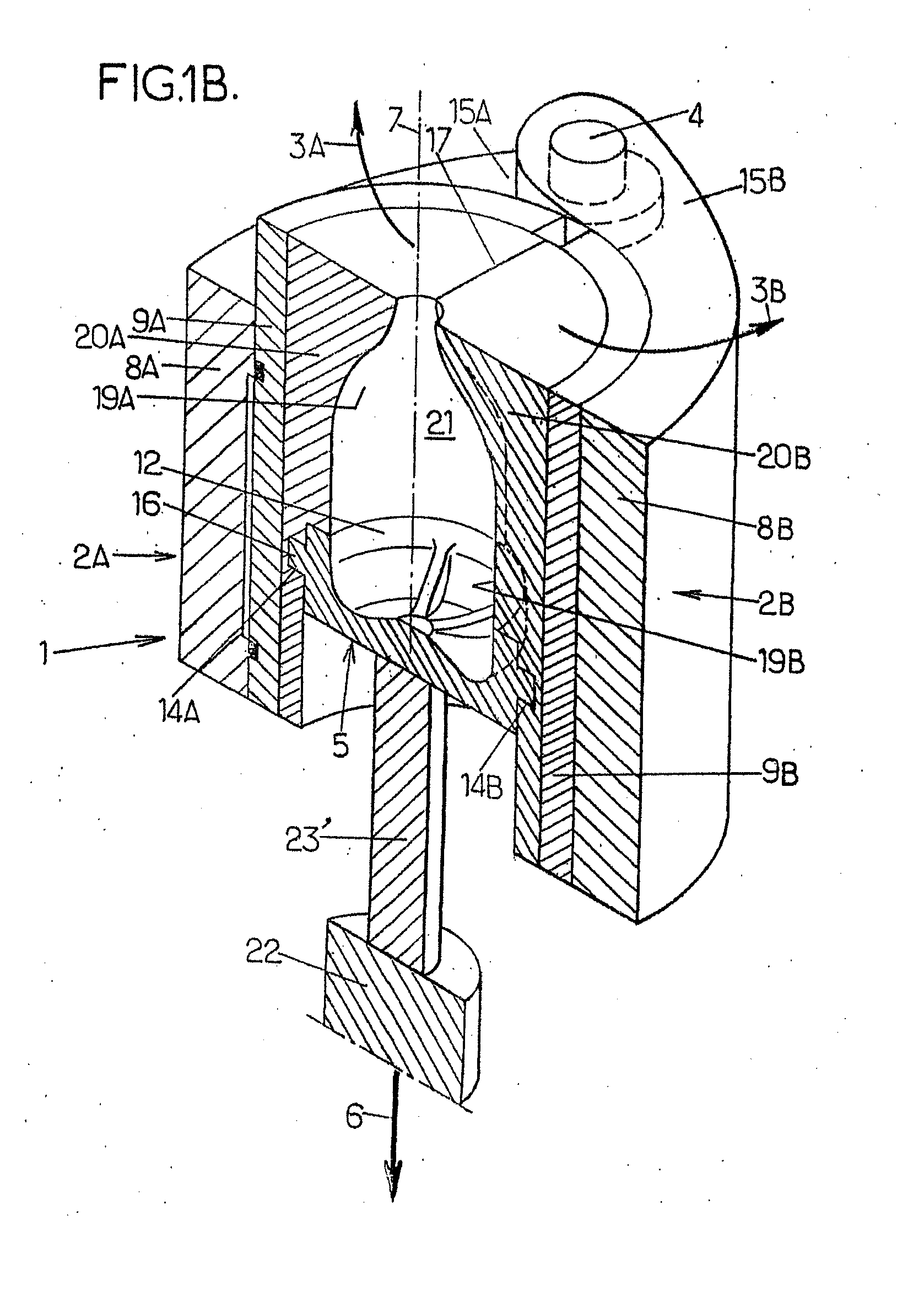 Molding Device with Hight-Adjustable Base for Molding Thermoplastic Containers of Various Heights