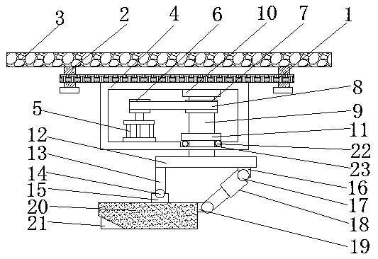 Monitoring camera equipment convenient to adjust