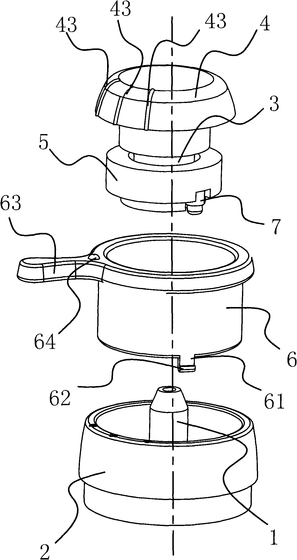 Gravity-type pressure-regulating and pressuring-limiting valve