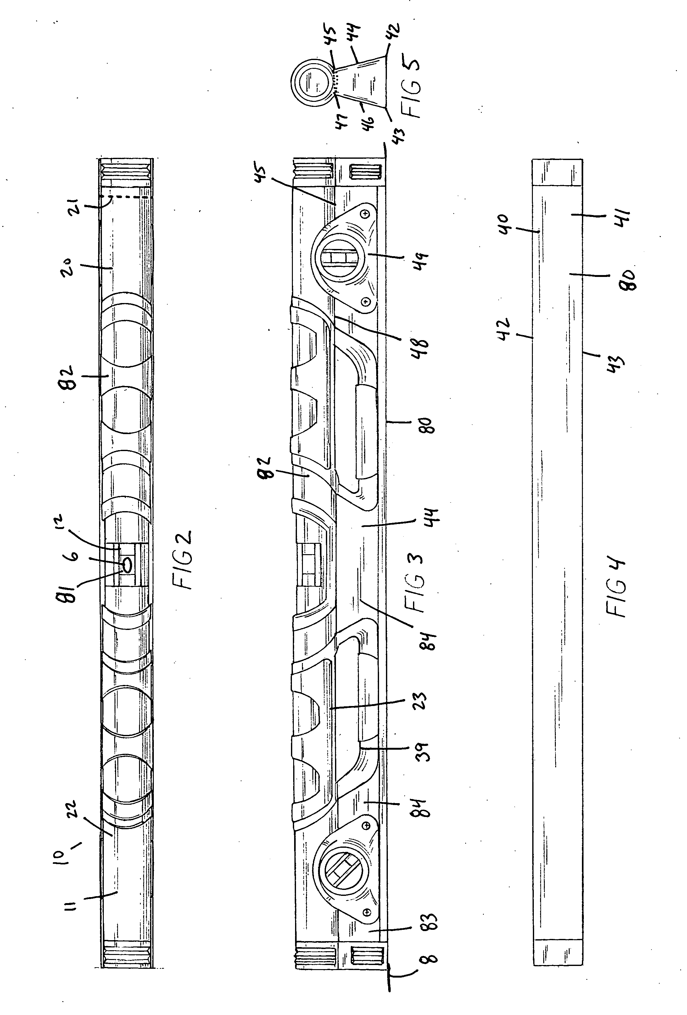 Level with cylindrical handle