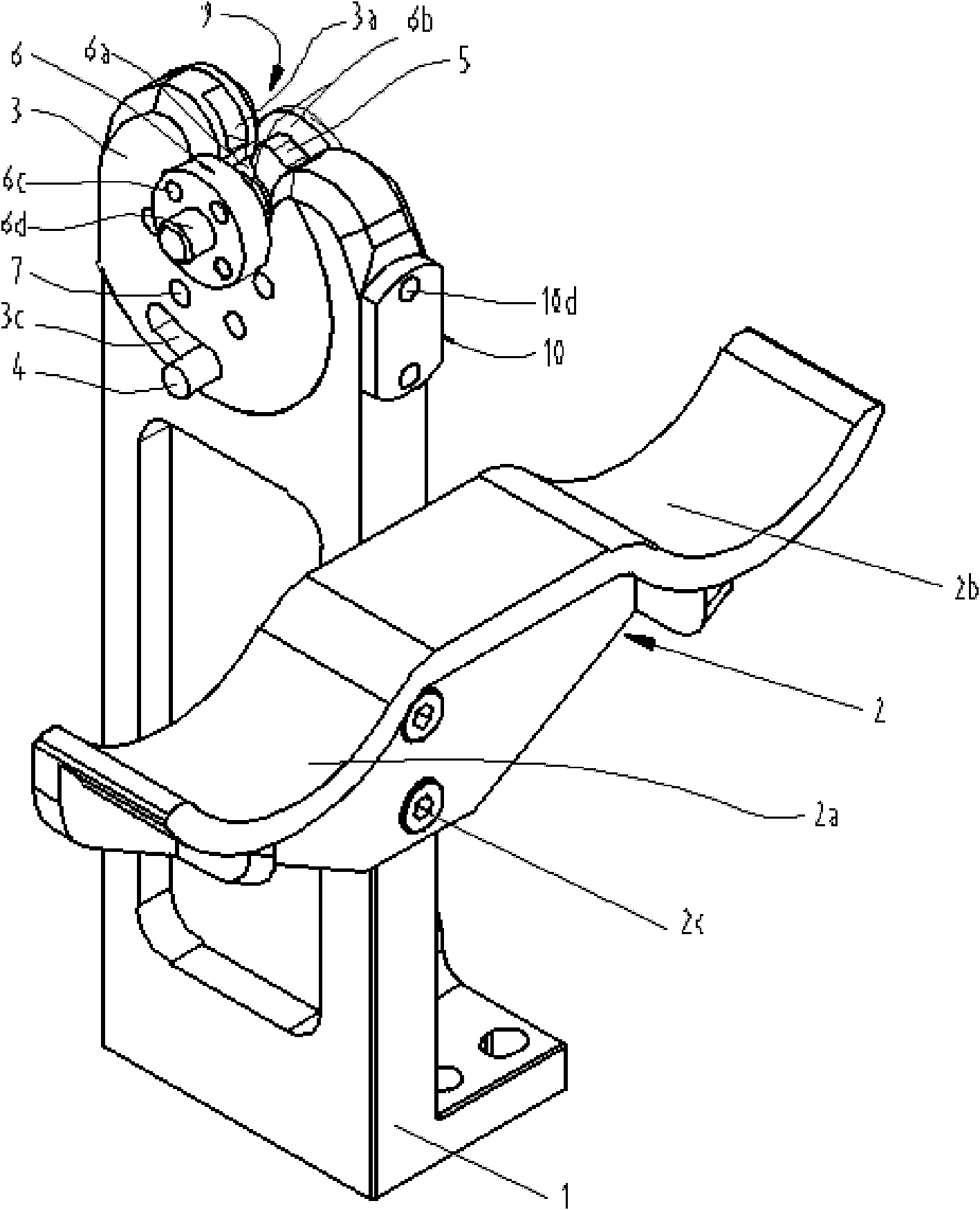 Manipulator arm locking device for planetary exploration