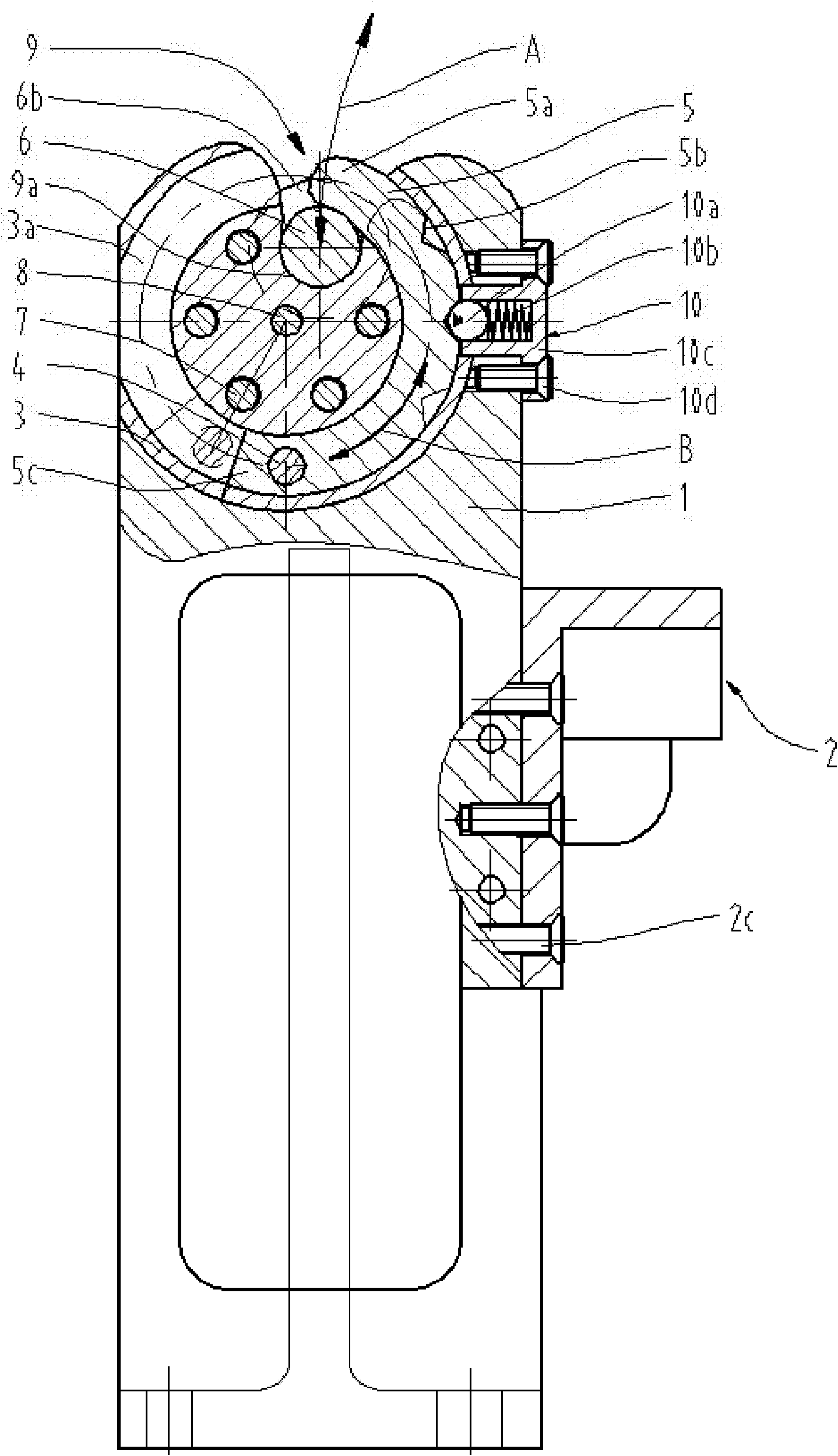 Manipulator arm locking device for planetary exploration