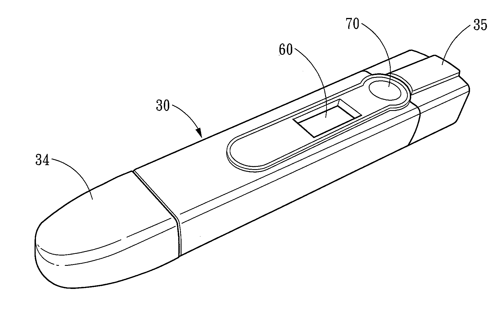 Detector for detecting urine