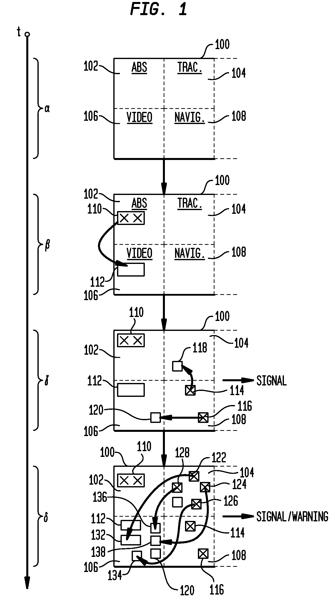 Hierarchically-scalable reconfigurable integrated circuit architecture with unit delay modules