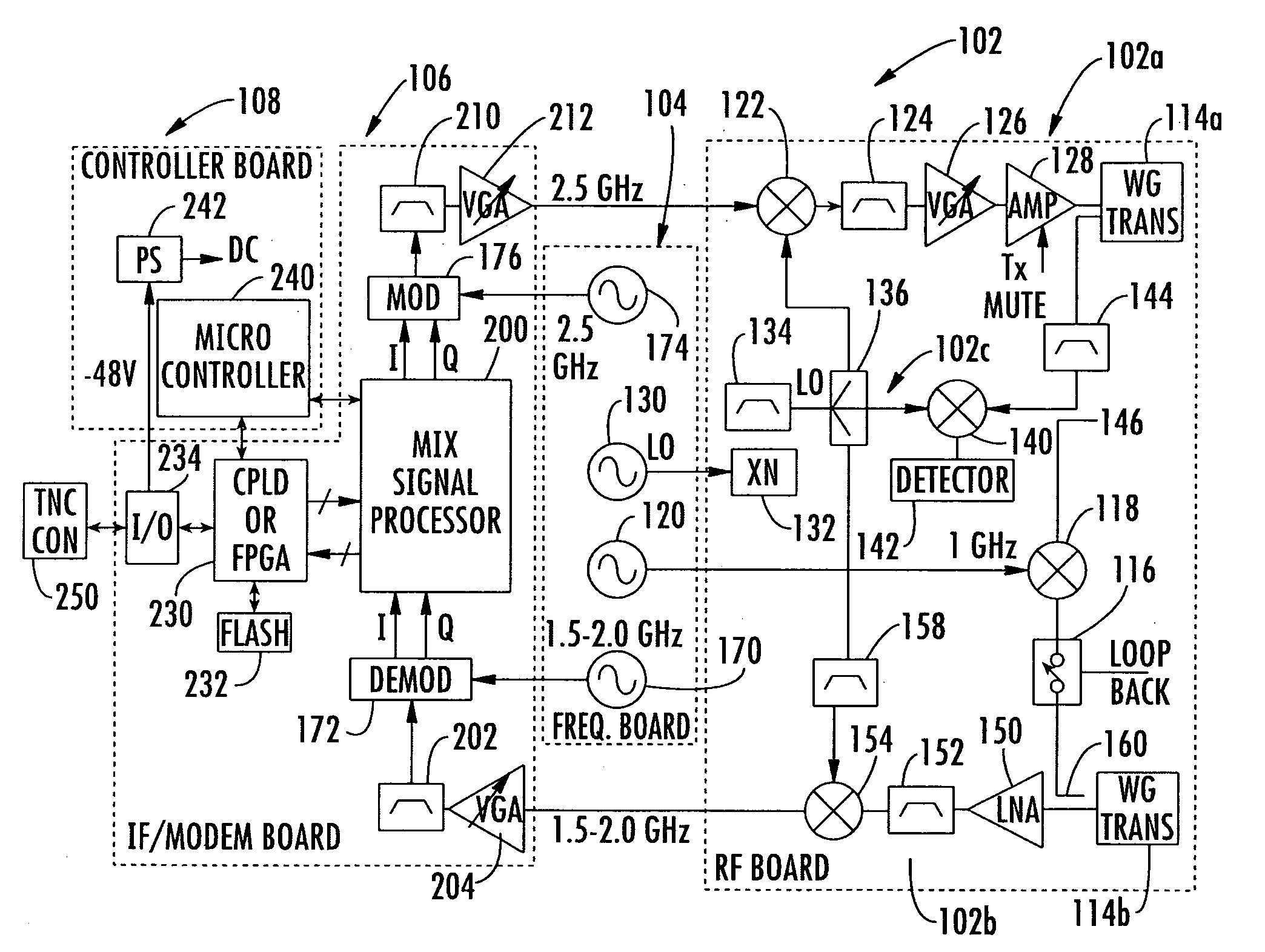 Low cost broadband wireless communication system