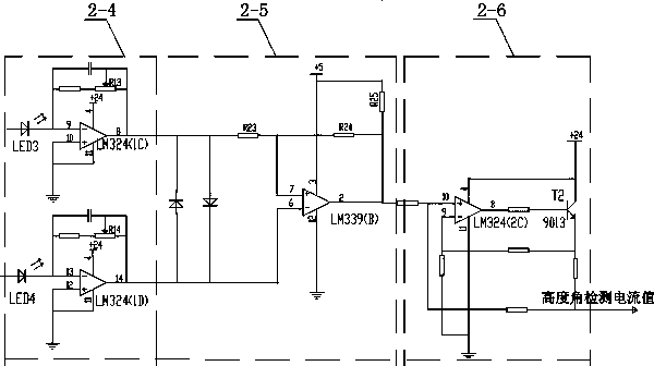 Solar energy tracking sensor control circuit