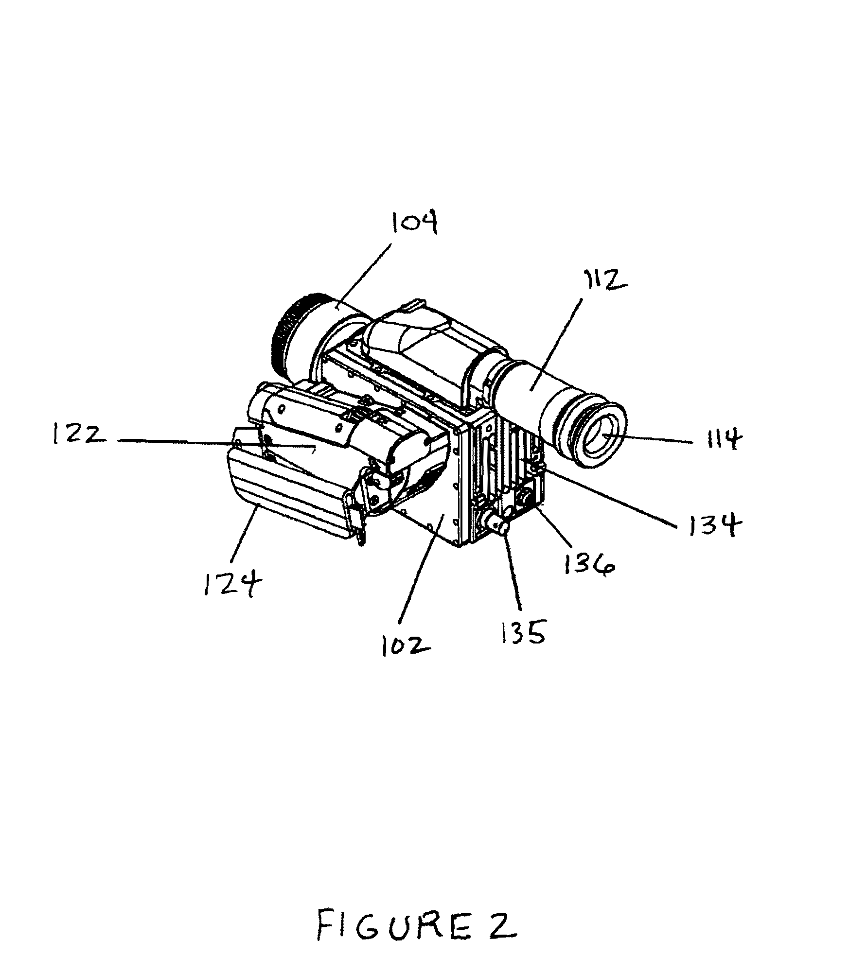 Thermography camera configured for gas leak detection