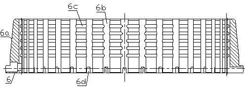 Quenching pressing die fixture