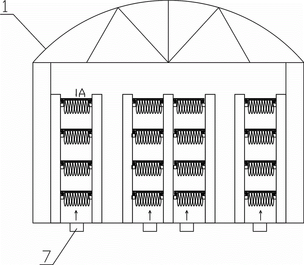 Tobacco air-curing shed