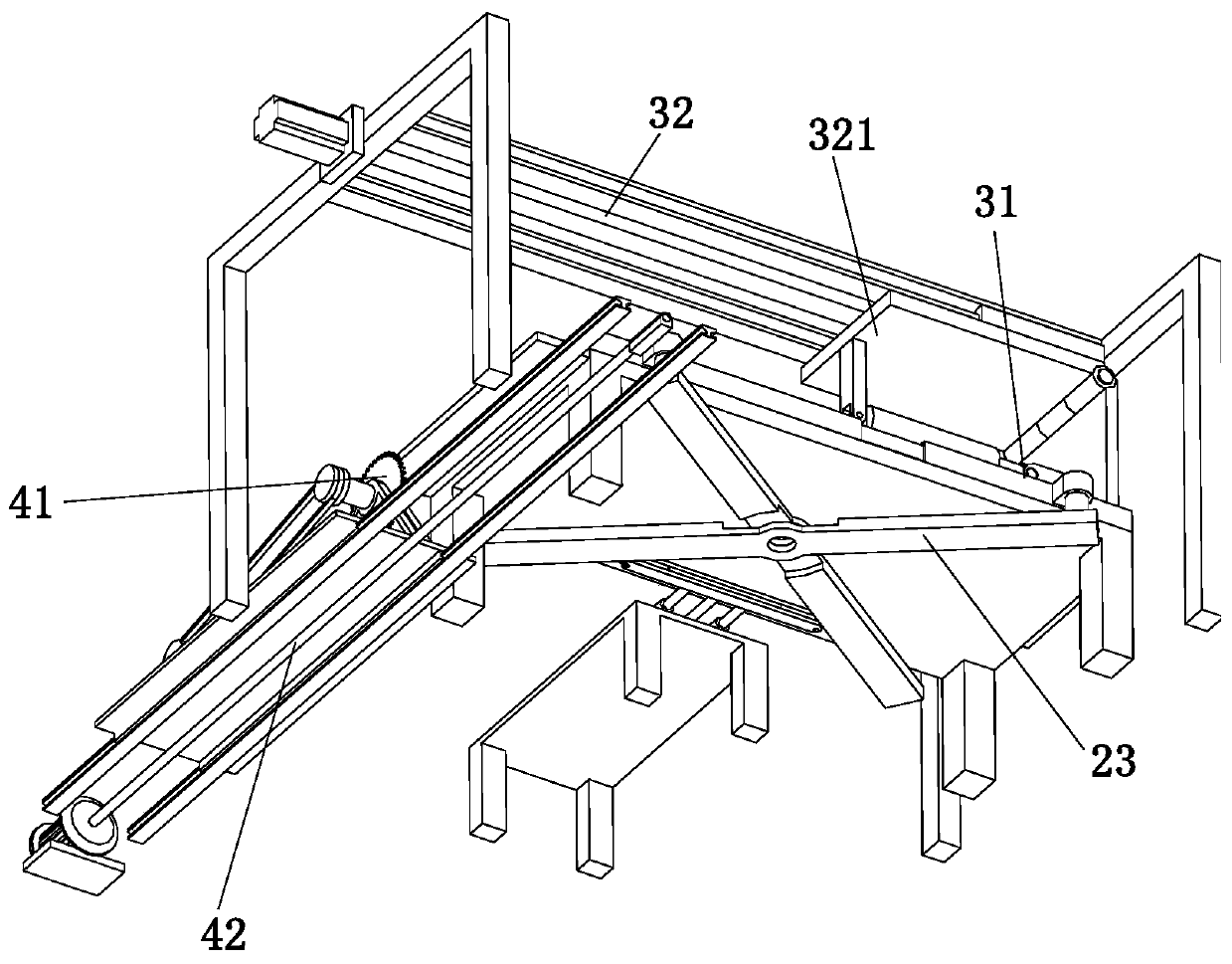 A working method of a semi-automatic cutting device for bakelite board