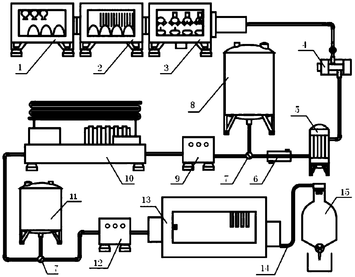 Preparation process and device of high functional whole egg powder