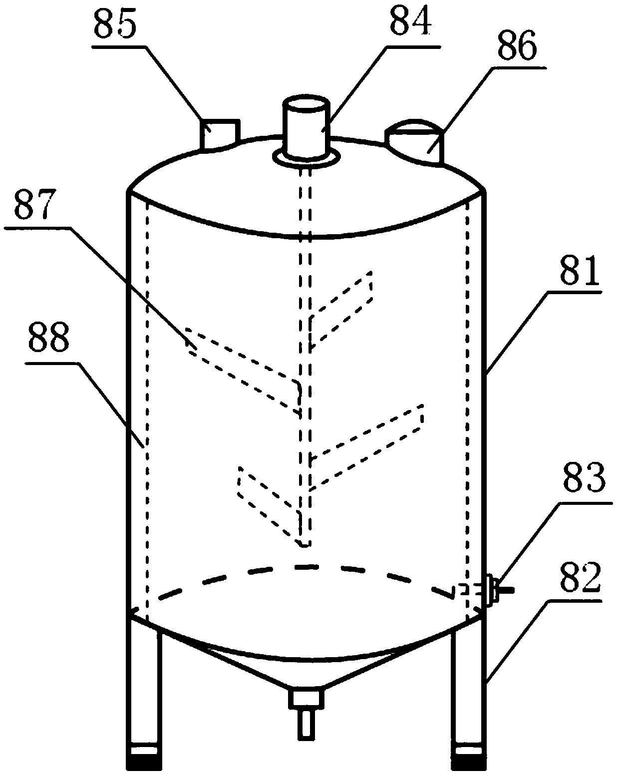 Preparation process and device of high functional whole egg powder