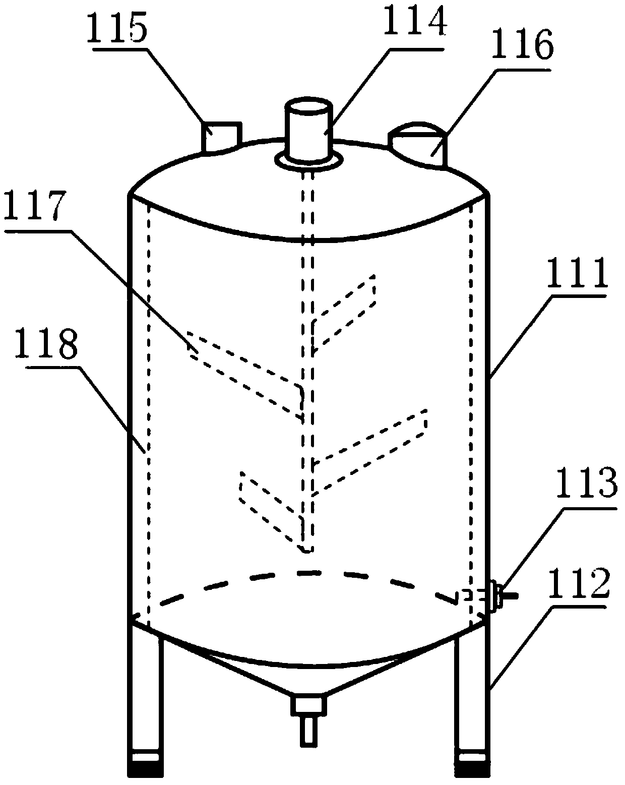 Preparation process and device of high functional whole egg powder