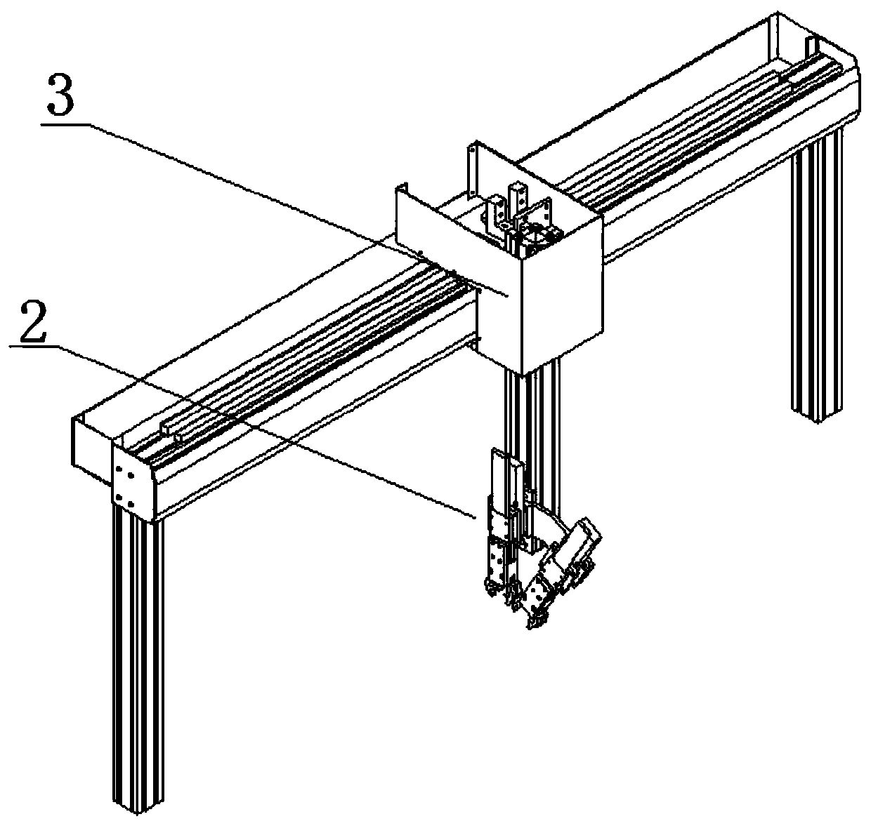 Machining tool truss manipulator