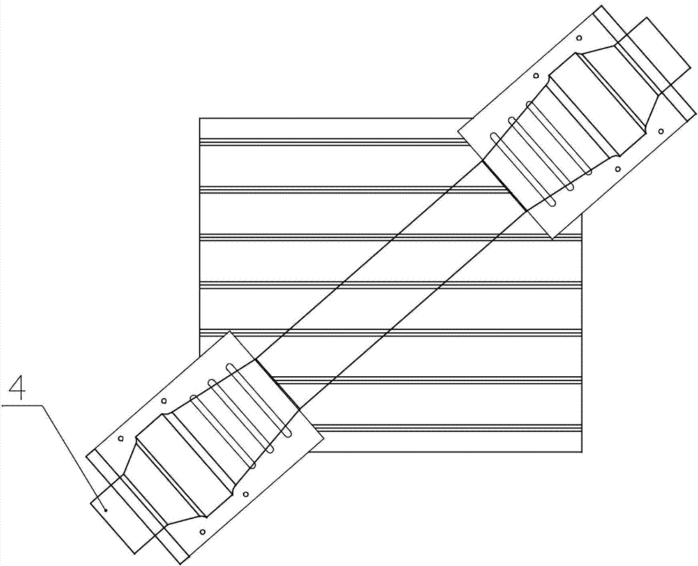 Adjustable fixture for torsion shaft of wind turbine above 3 megawatt