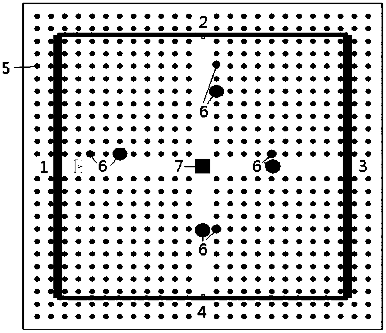 A Photonic Crystal Optical Bridge with High Transmission Rate, High Return Loss and High Isolation