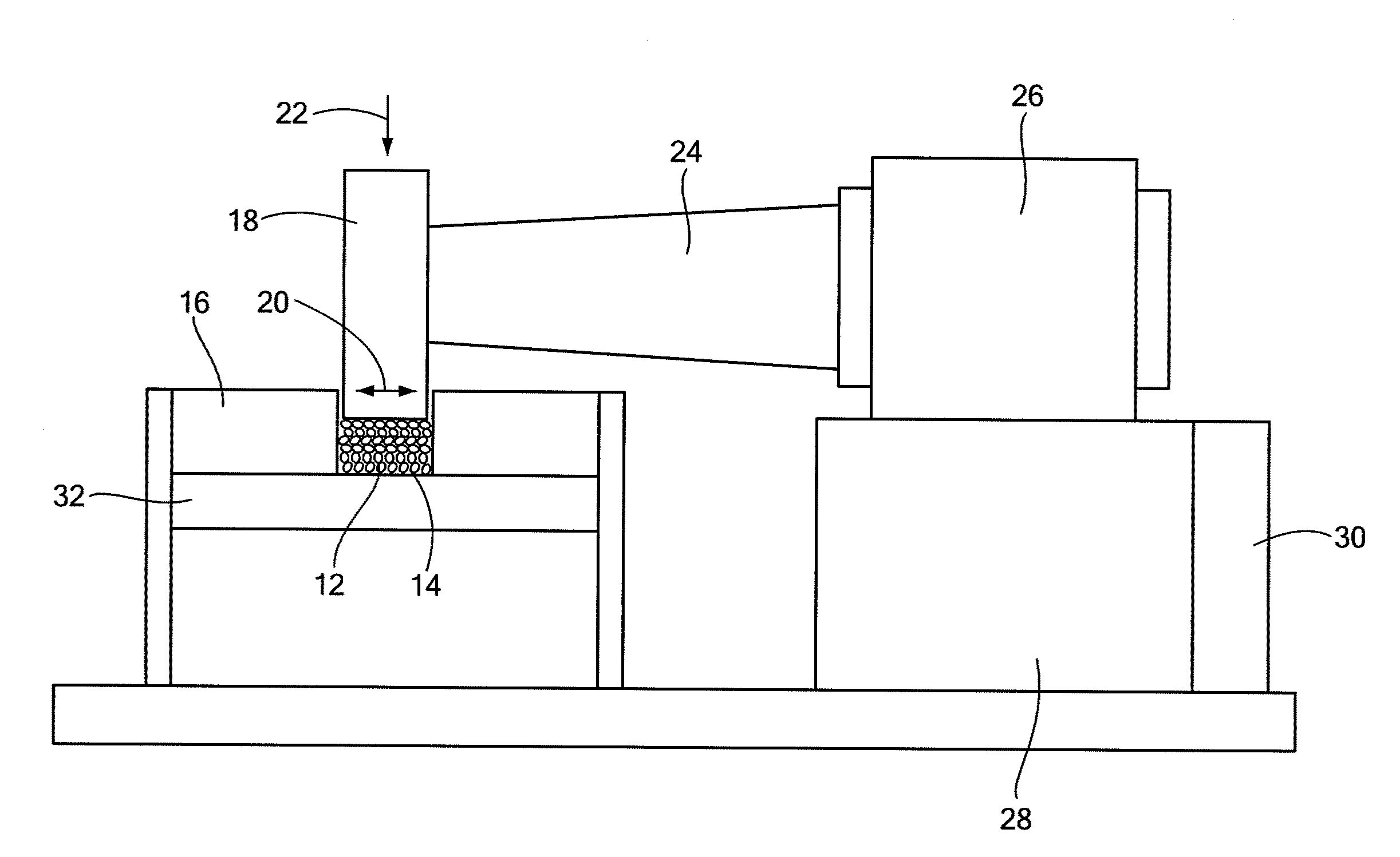 Vibratory powder consolidation