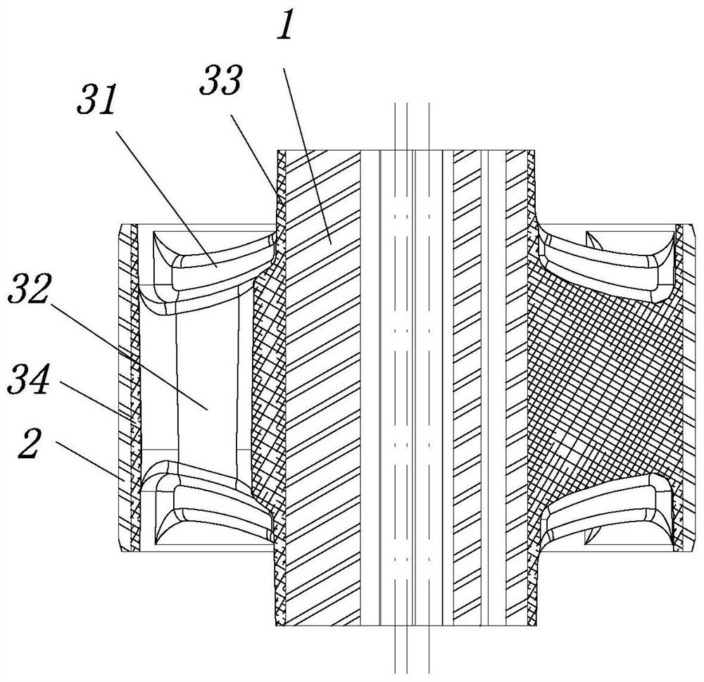 Bushing for electric vehicle powertrain suspension and suspension system