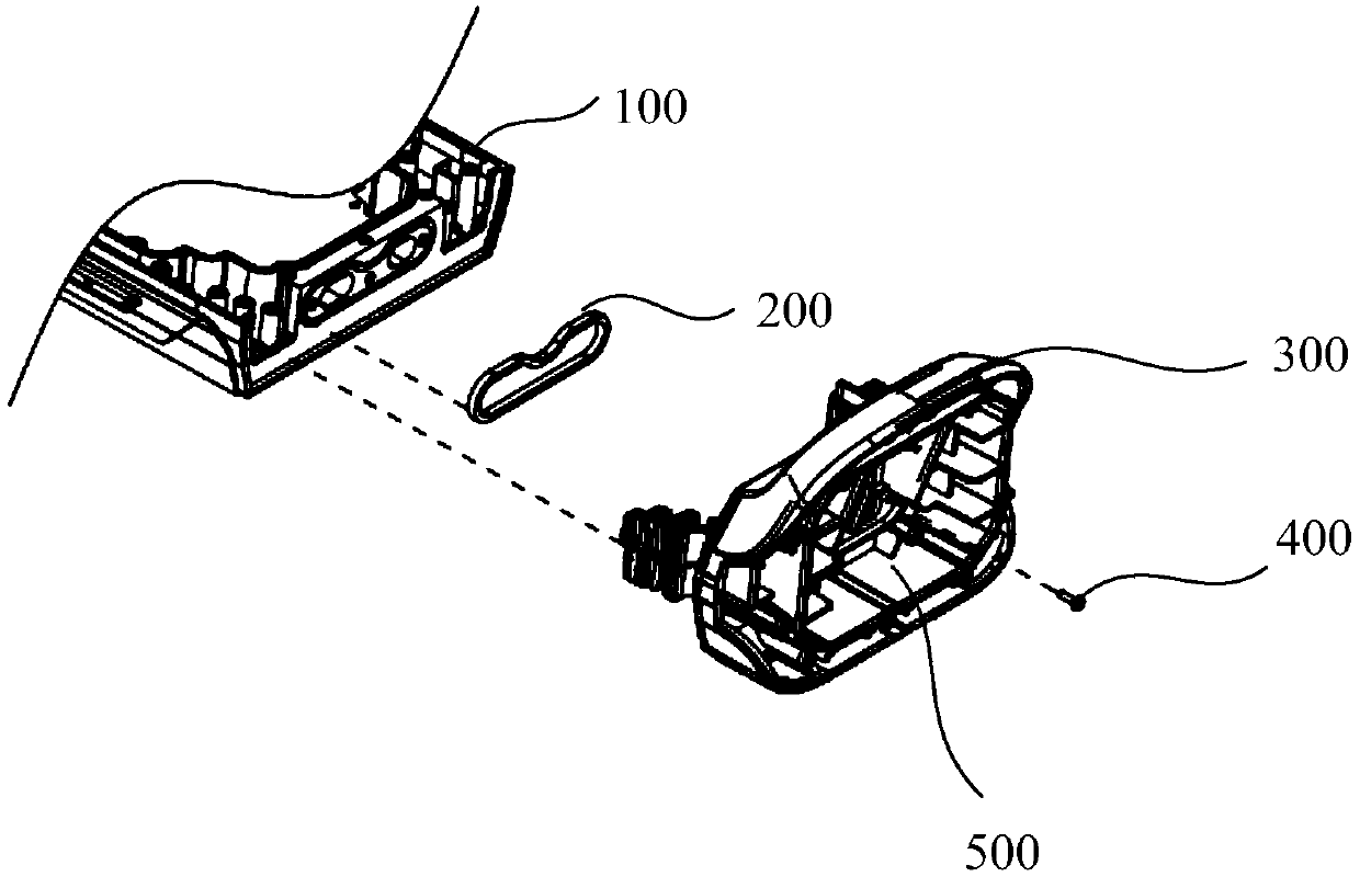 External antenna head structure