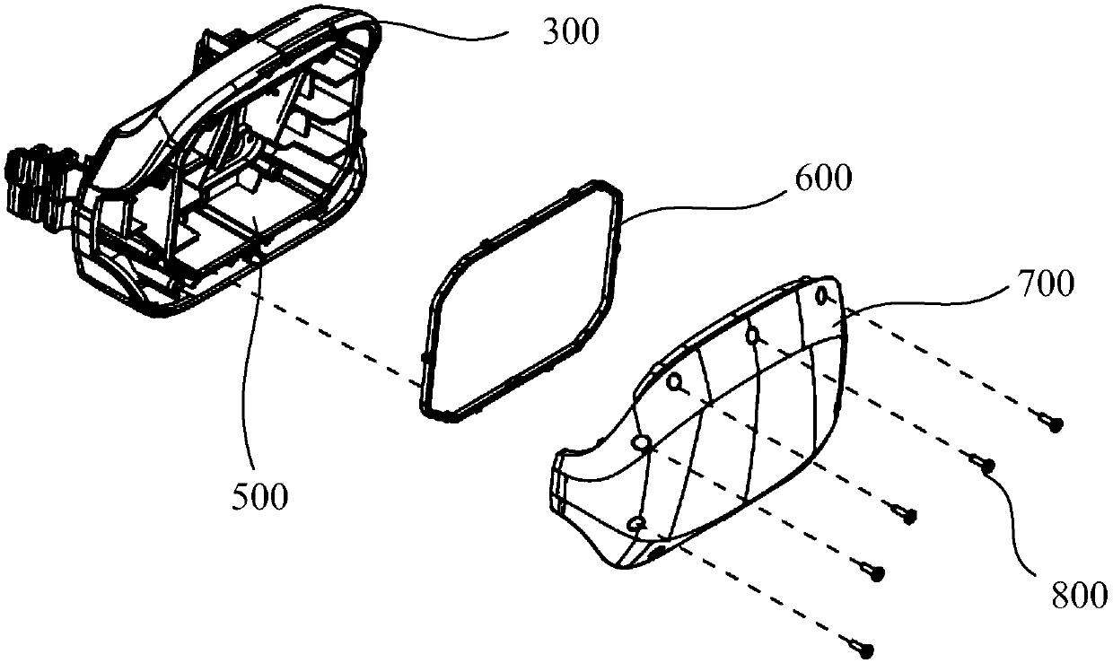 External antenna head structure