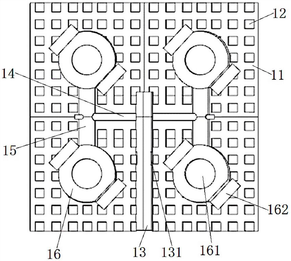 K/Ka wave band dual-band dual circularly polarized antenna based on gap waveguide