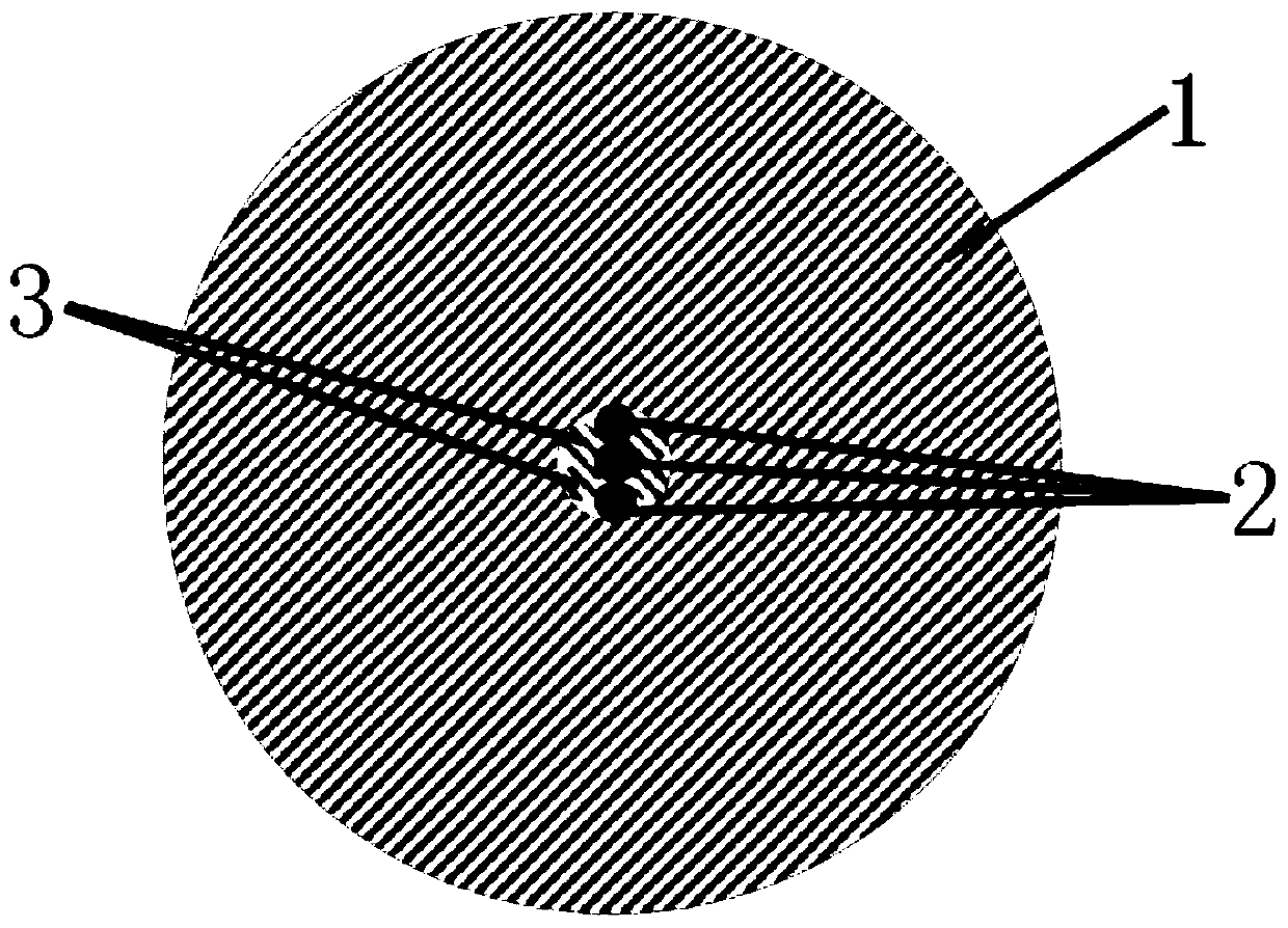 Optical fiber preform for manufacturing elliptical core polarization-maintaining optical fiber and manufacturing process of elliptical core polarization-maintaining optical fiber