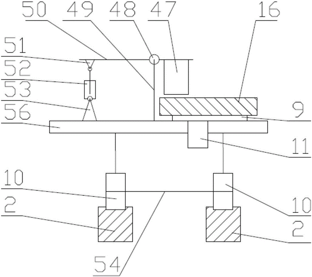 Automatic carrying type steel plate test robot