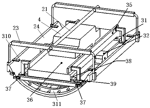 Automatic balancing car of ferris wheel three-dimensional garage and control method thereof