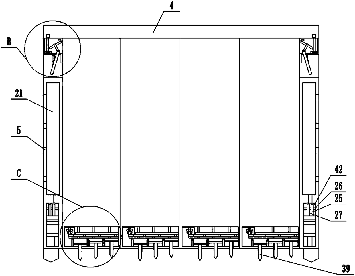 Steel structure warehouse