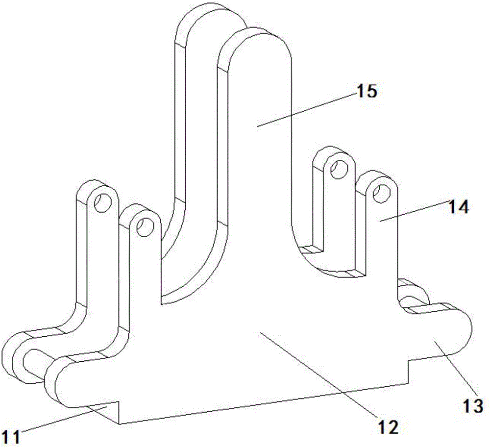 Hoisting and conveying fixture for assembly of cabinet body of centrally installed switchgear