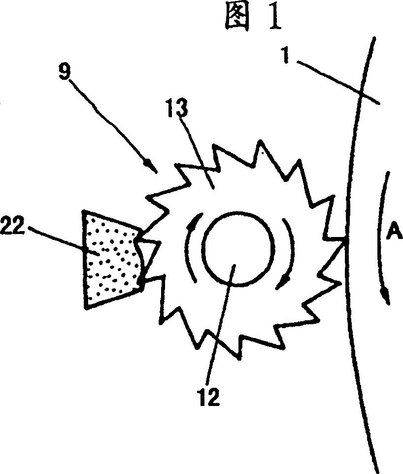 Image forming device having cleaner parts of charging roller