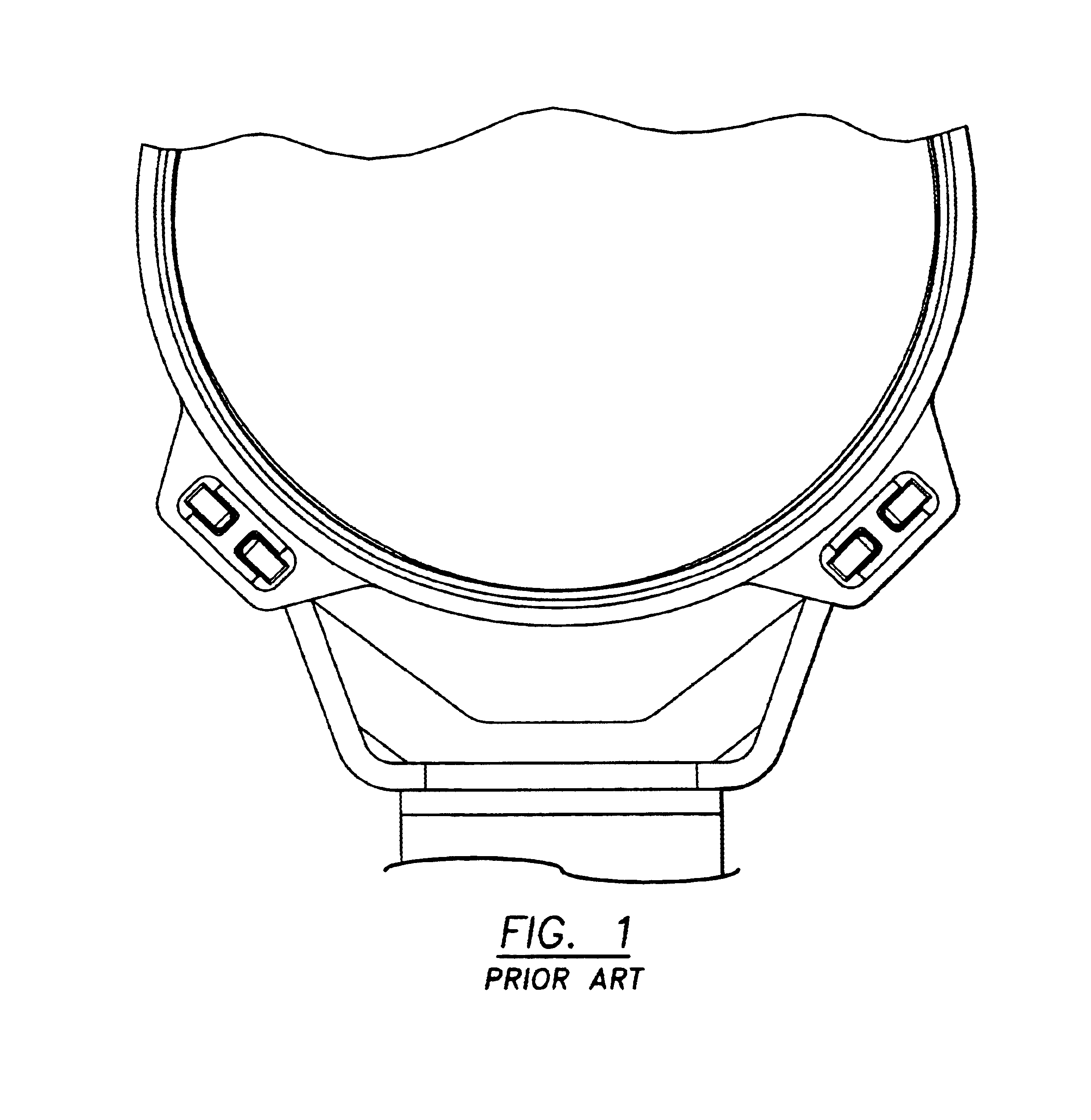 Transition duct support bracket wear cover