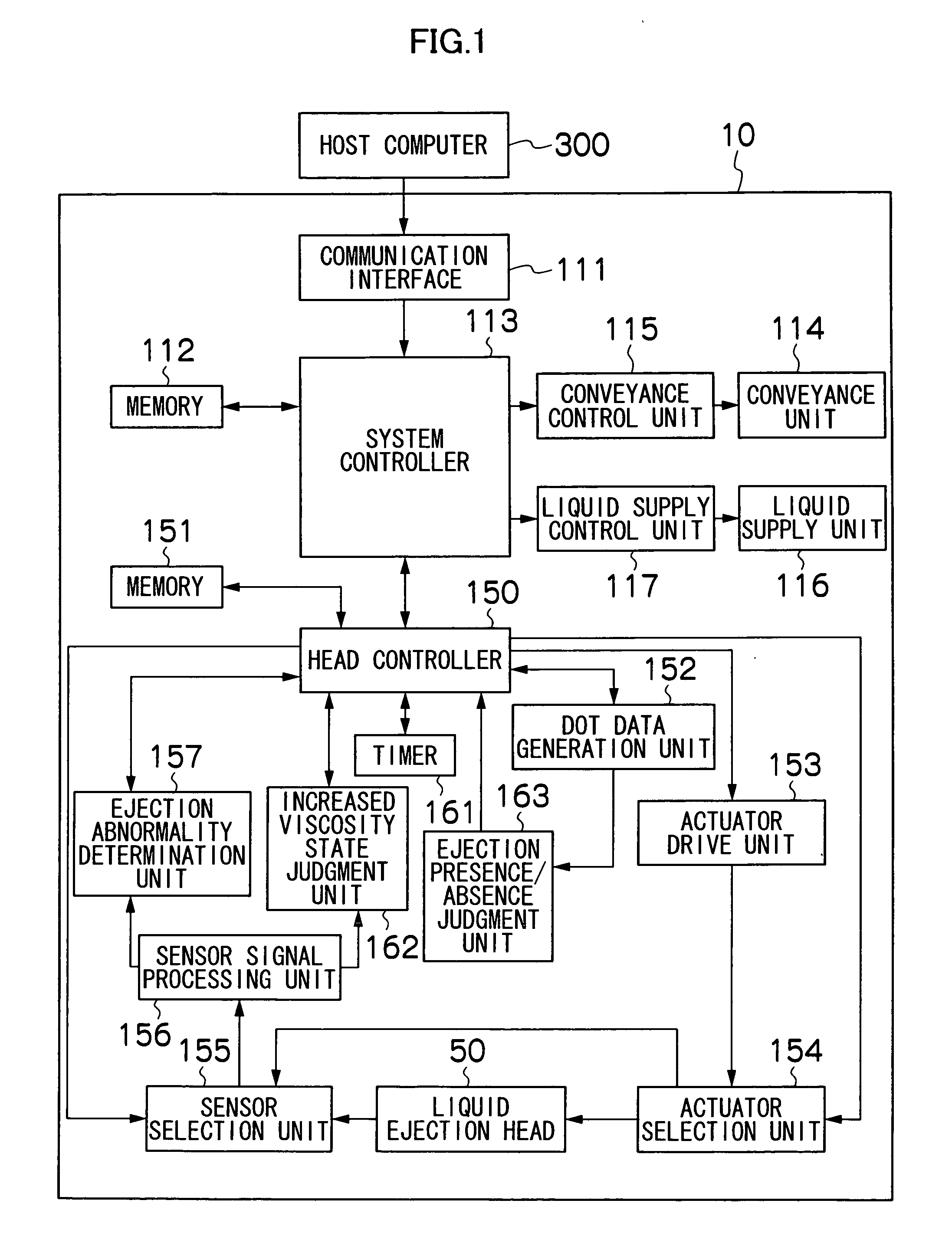 Liquid ejection apparatus and control method for liquid ejection apparatus